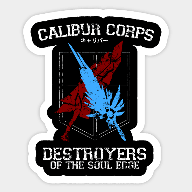 Calibur Corps Sticker by alecxps